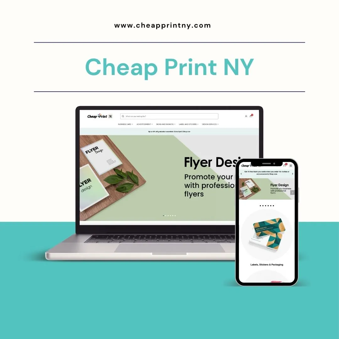 Cheap Print NY Website Design